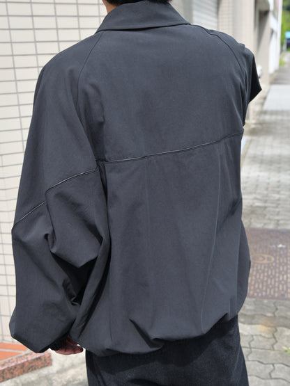 Antwort アントワート LEATHER PIPED COTTON GABADINE JACKET ANT-JK012 BLACK ブラック 26AW 愛知県 名古屋 丸の内 セレクトショップ THIRD PLACE サードプレイス