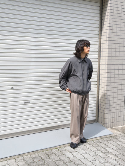 Antwort アントワート LEATHER PIPED COTTON GABADINE JACKET ANT-JK012 GRAY グレー BLACK ブラック 26AW 愛知県 名古屋 丸の内 セレクトショップ THIRD PLACE サードプレイス