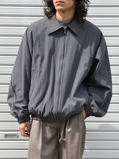 Antwort アントワート LEATHER PIPED COTTON GABADINE JACKET ANT-JK012 GRAY グレー BLACK ブラック 26AW 愛知県 名古屋 丸の内 セレクトショップ THIRD PLACE サードプレイス