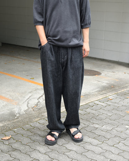 WELCOME-RAIN for THIRD PLACE "5Pocket Denim (BLACK)" 別注 デニム アイボリー BLACK ブラック 新色 ウェルカムレイン日本 名古屋 丸の内 セレクトショップ THIRD PLACE サードプレイス 春夏秋冬