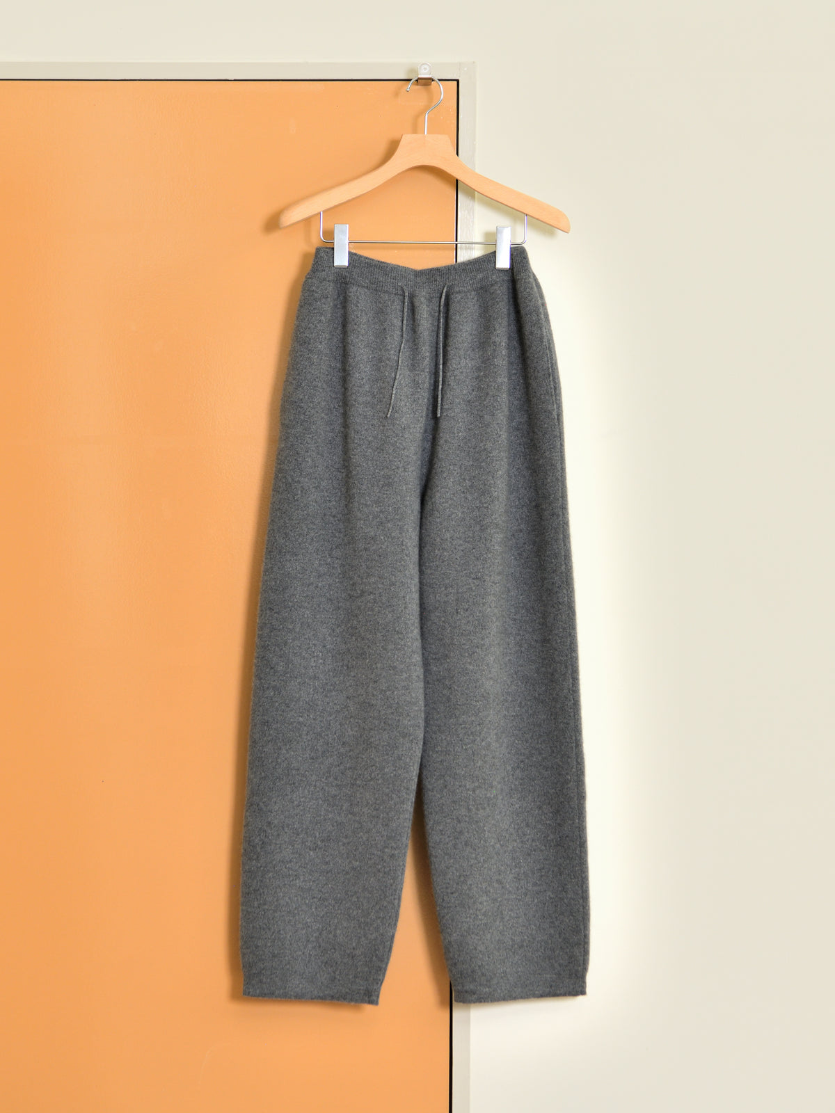 YOKE ヨーク Cashmere Knit Pants YK26FW01417S GRAY グレー カシミア スウェット 26FW 日本取り扱い 名古屋 丸の内 セレクトショップ THIRD PLACE サードプレイス
