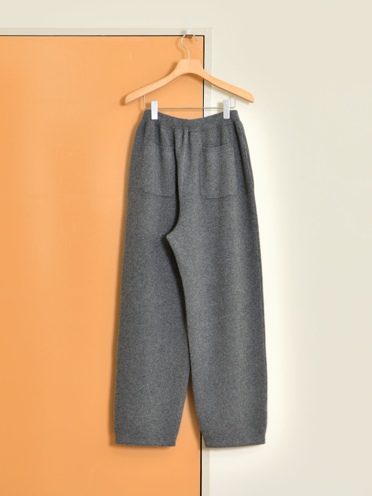 YOKE ヨーク Cashmere Knit Pants YK26FW01417S GRAY グレー カシミア スウェット 26FW 日本取り扱い 名古屋 丸の内 セレクトショップ THIRD PLACE サードプレイス