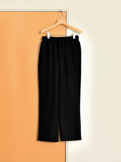 YOKE ヨーク Wool Cashmere Fleece Lounge Pants YK26FW01364P BLACK ブラック カシミア スウェット 26FW 日本取り扱い 名古屋 丸の内 セレクトショップ THIRD PLACE サードプレイス