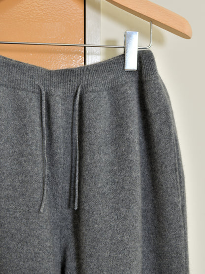 YOKE ヨーク Cashmere Knit Pants YK26FW01417S GRAY グレー カシミア スウェット 26FW 日本取り扱い 名古屋 丸の内 セレクトショップ THIRD PLACE サードプレイス