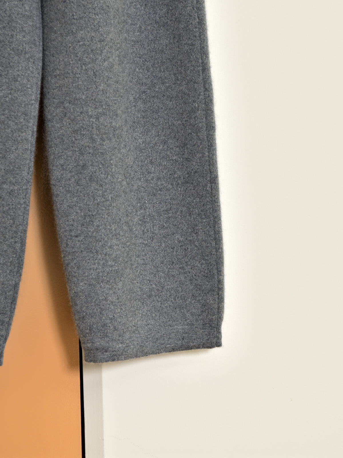 YOKE ヨーク Cashmere Knit Pants YK26FW01417S GRAY グレー カシミア スウェット 26FW 日本取り扱い 名古屋 丸の内 セレクトショップ THIRD PLACE サードプレイス