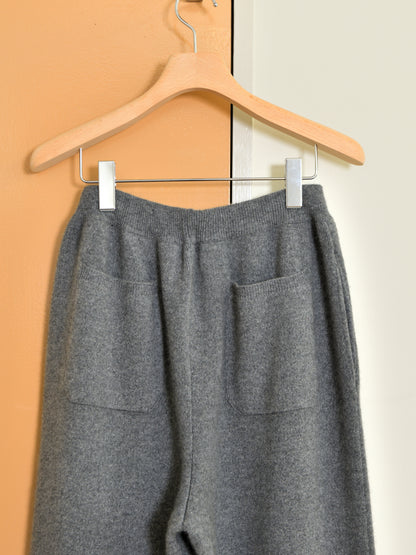YOKE ヨーク Cashmere Knit Pants YK26FW01417S GRAY グレー カシミア スウェット 26FW 日本取り扱い 名古屋 丸の内 セレクトショップ THIRD PLACE サードプレイス
