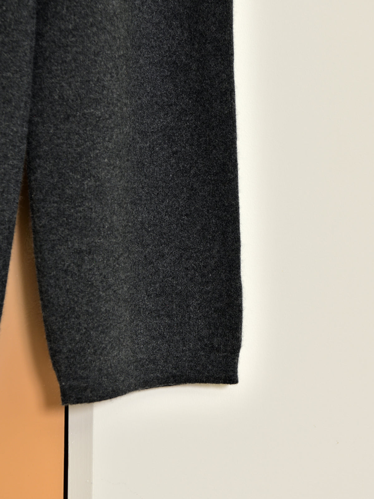 YOKE ヨーク Cashmere Knit Pants YK26FW01417S CHARCOAL チャコール カシミア スウェット 26FW 日本取り扱い 名古屋 丸の内 セレクトショップ THIRD PLACE サードプレイス