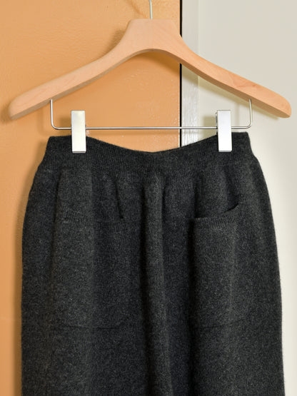 YOKE ヨーク Cashmere Knit Pants YK26FW01417S CHARCOAL チャコール カシミア スウェット 26FW 日本取り扱い 名古屋 丸の内 セレクトショップ THIRD PLACE サードプレイス
