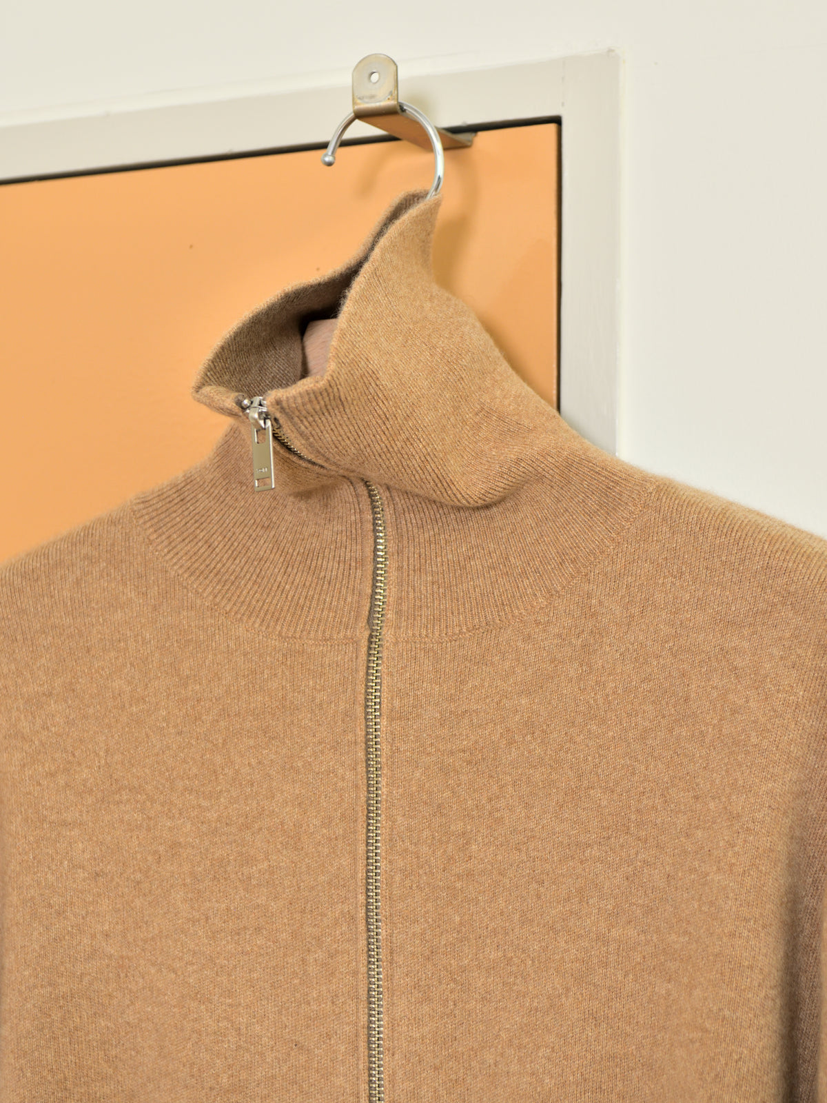 YOKE ヨーク Cashmere Highneck Zip Blouson YK26FW01387S BEAGE ベージュ カシミア スウェット 26FW 日本取り扱い 名古屋 丸の内 セレクトショップ THIRD PLACE サードプレイス