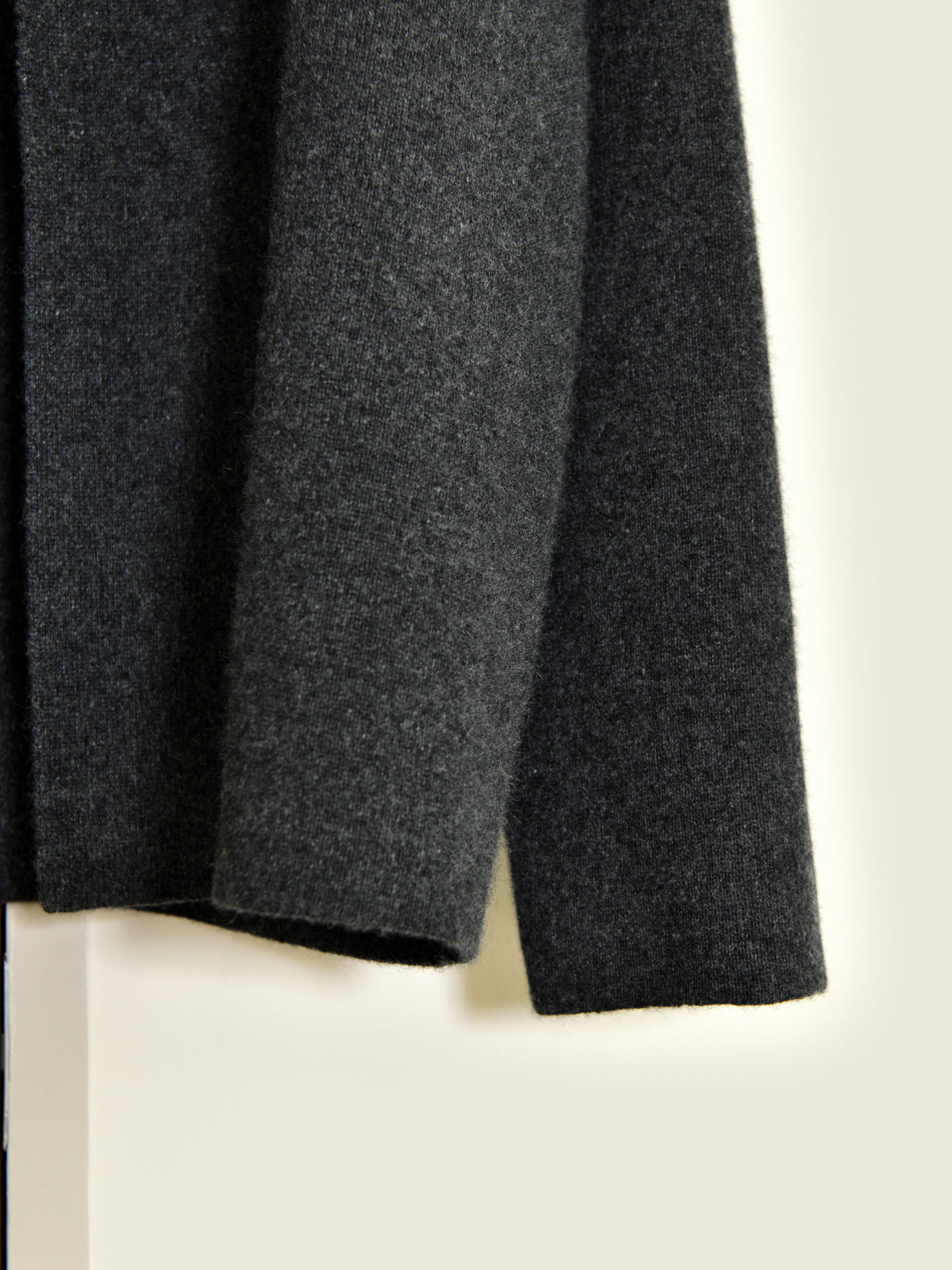 YOKE ヨーク Cashmere Knit Jakcet YK26FW01388S CHARCOAL チャコール カシミア スウェット 26FW 日本取り扱い 名古屋 丸の内 セレクトショップ THIRD PLACE サードプレイス