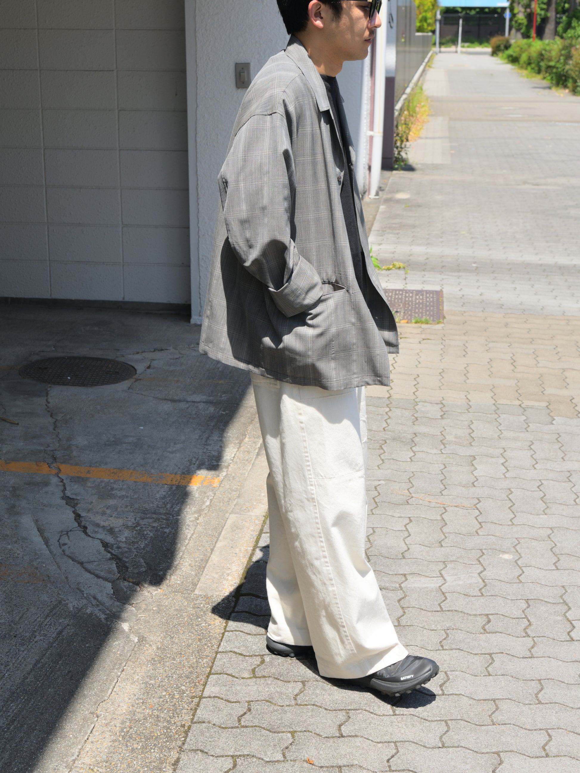 Ernie Palo アーニーパロ Wool Check Shirt Jacket EP11BL04 チェック シャツ ジャケット シルク カシミア ウール 愛知県 名古屋 丸の内 セレクトショップ THIRD PLACE サードプレイス