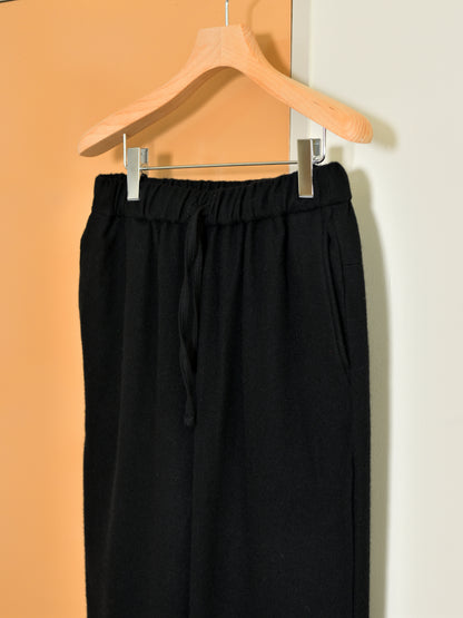 YOKE ヨーク Wool Cashmere Fleece Lounge Pants YK26FW01364P BLACK ブラック カシミア スウェット 26FW 日本取り扱い 名古屋 丸の内 セレクトショップ THIRD PLACE サードプレイス