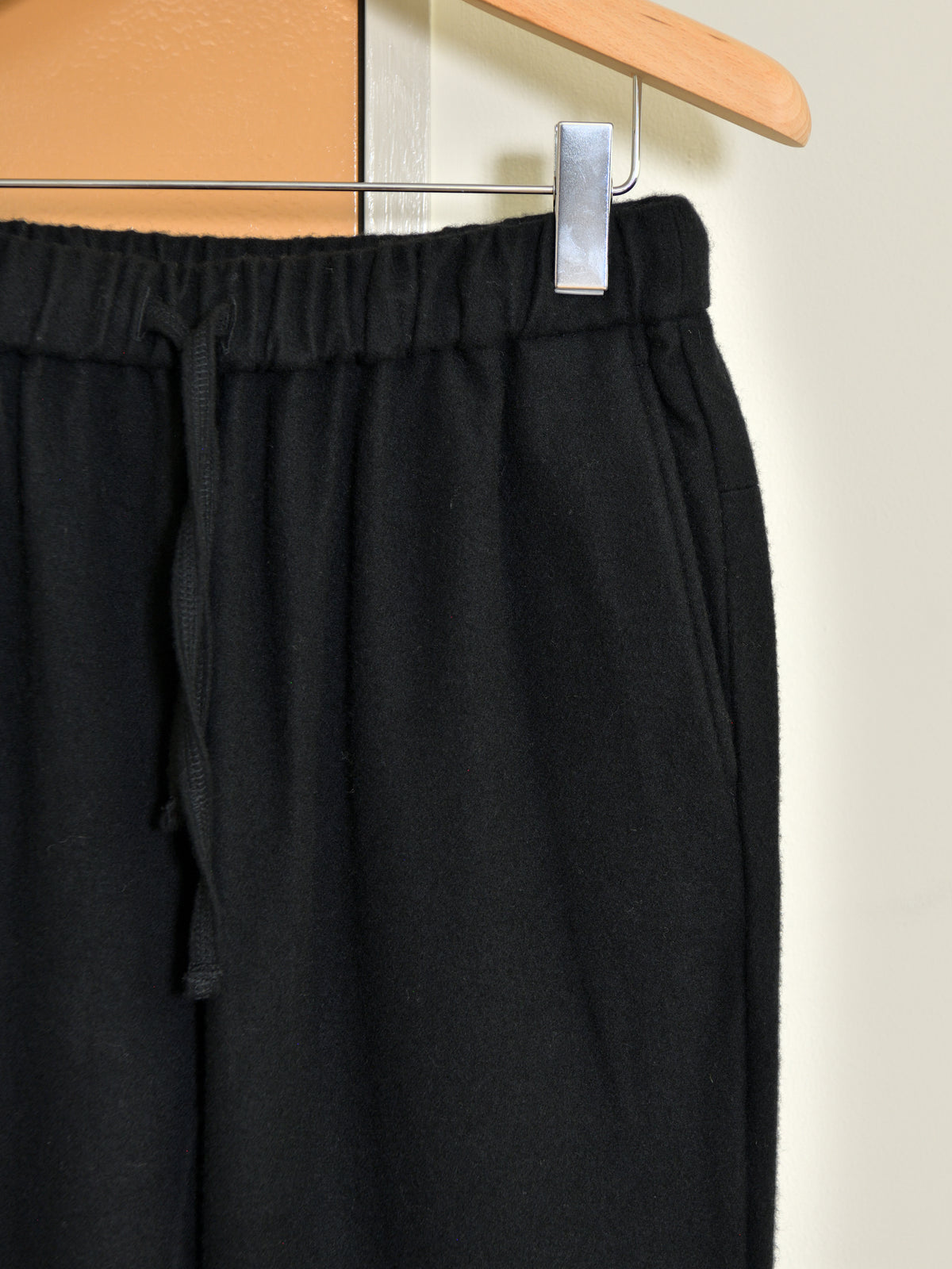 YOKE ヨーク Wool Cashmere Fleece Lounge Pants YK26FW01364P BLACK ブラック カシミア スウェット 26FW 日本取り扱い 名古屋 丸の内 セレクトショップ THIRD PLACE サードプレイス