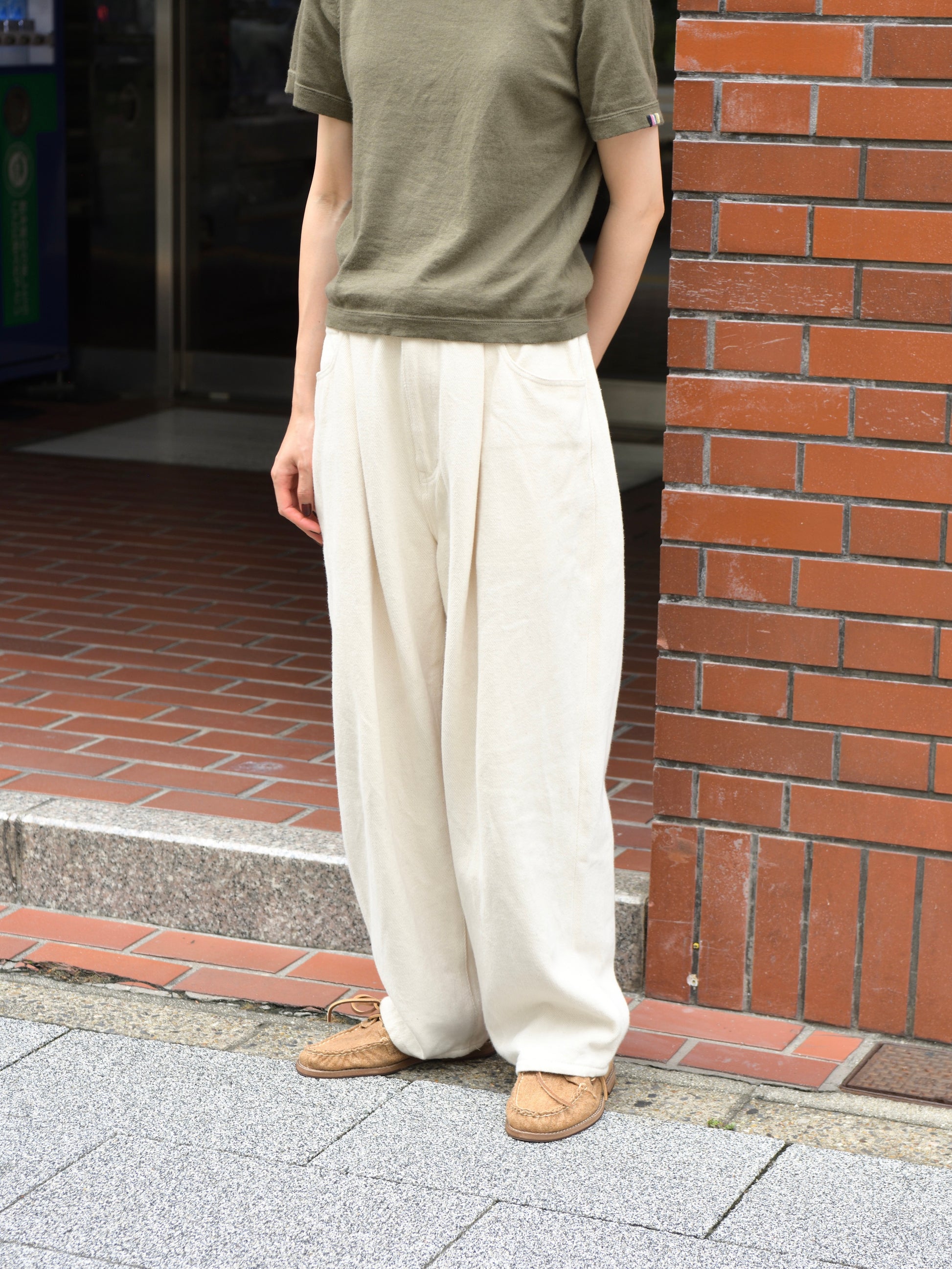 WELCOME-RAIN for THIRD PLACE "5Pocket Denim (ONE WASH)" 別注 デニム アイボリー BLACK ブラック インディゴ INDIGO ONE WASH 新色 ウェルカムレイン日本 名古屋 丸の内 セレクトショップ THIRD PLACE サードプレイス 春夏秋冬