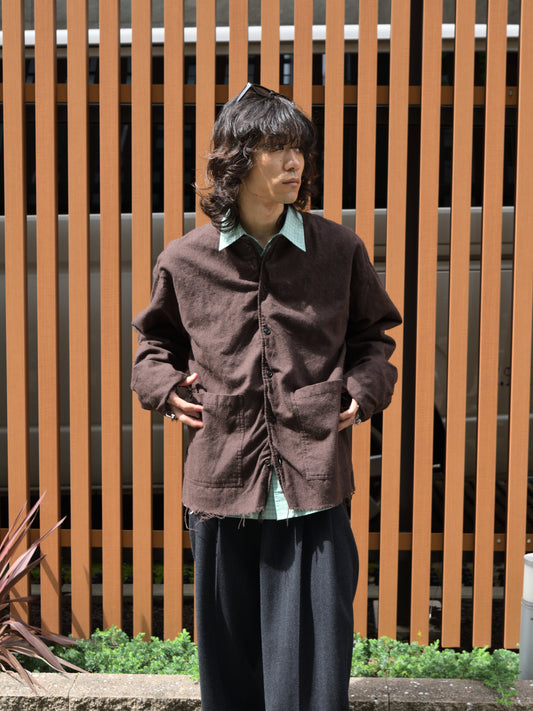 ISSUETHINGS イシューシングス type132 132-wc-01 WOOL ウール ブルゾン BROWN ブラウン 26AW 愛知県 名古屋 丸の内 ユニセックス セレクトショップ THIRD PLACE サードプレイス