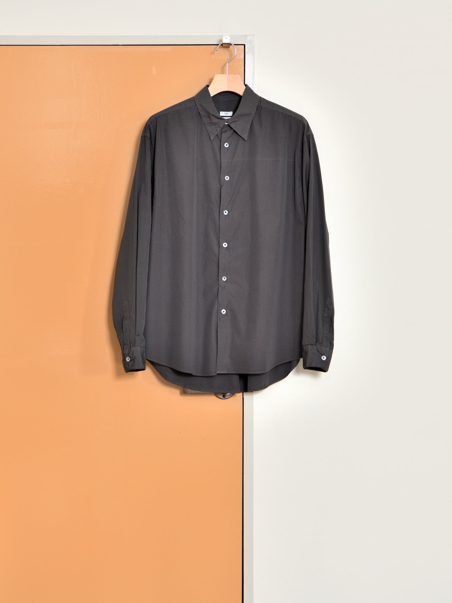 YOKE ヨーク Suvin Gold Cotton Poplin Loose Fit Shirt シャツ 日本取り扱い 名古屋 丸の内 セレクトショップ THIRD PLACE サードプレイス