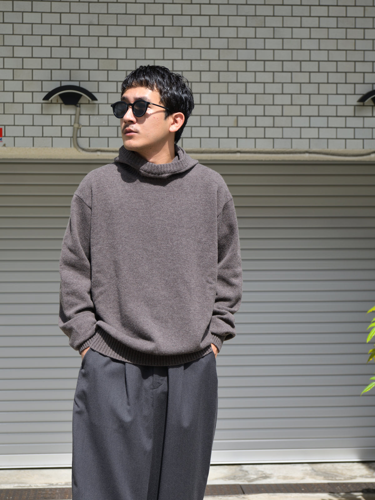 Ernie Palo アーニーパロ EP12KN03 Hooded Knit P/O ニット フーデッド ウール 26AW 名古屋 愛知 セレクトショップ THIRD PLACE サードプレイス