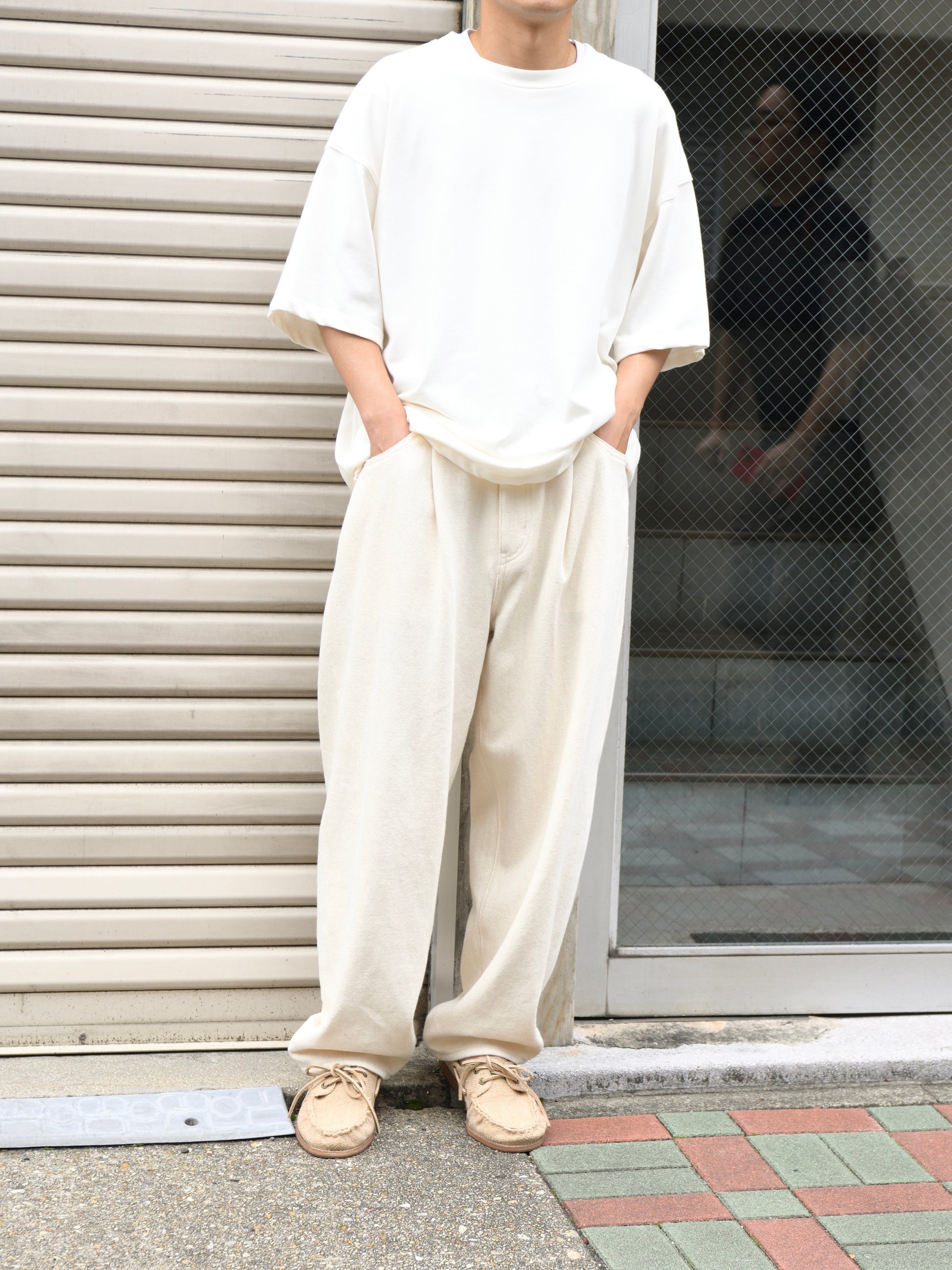 WELCOME-RAIN for THIRD PLACE "5Pocket Denim (ONE WASH)" 別注 デニム アイボリー BLACK ブラック インディゴ INDIGO ONE WASH 新色 ウェルカムレイン日本 名古屋 丸の内 セレクトショップ THIRD PLACE サードプレイス 春夏秋冬