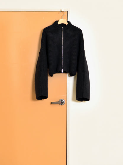 rus ルース HAKO sweater BLACK RU26AW007B ブラック メリノウール スペイン レディース 26FW 日本取り扱い 名古屋 丸の内 セレクトショップ THIRD PLACE サードプレイス