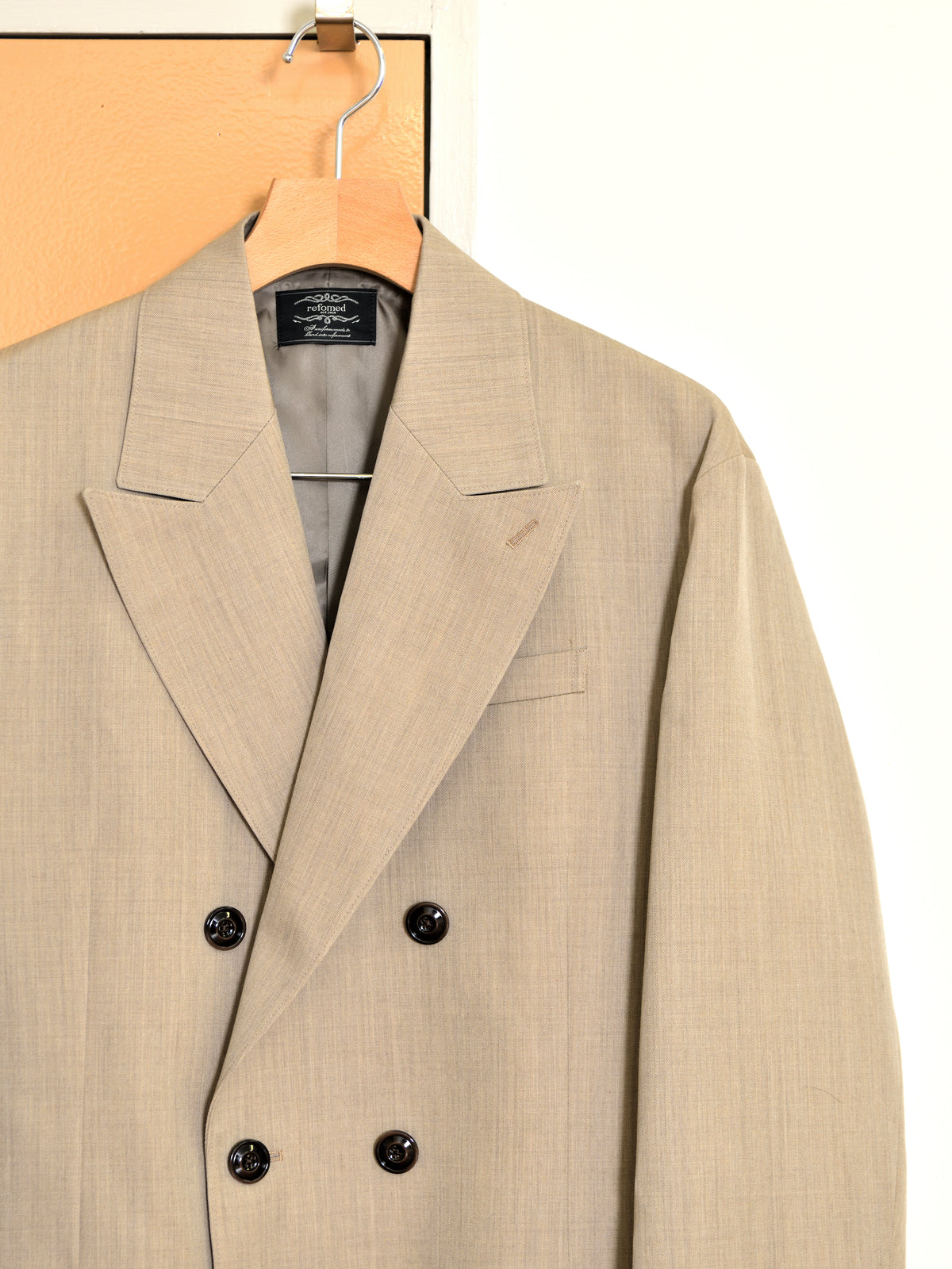 refome リフォメッド Sebiro JACKET REJK-046 NATURAL ナチュラル ウール ジャケット 26FW 日本取り扱い 名古屋 丸の内 セレクトショップ THIRD PLACE サードプレイス