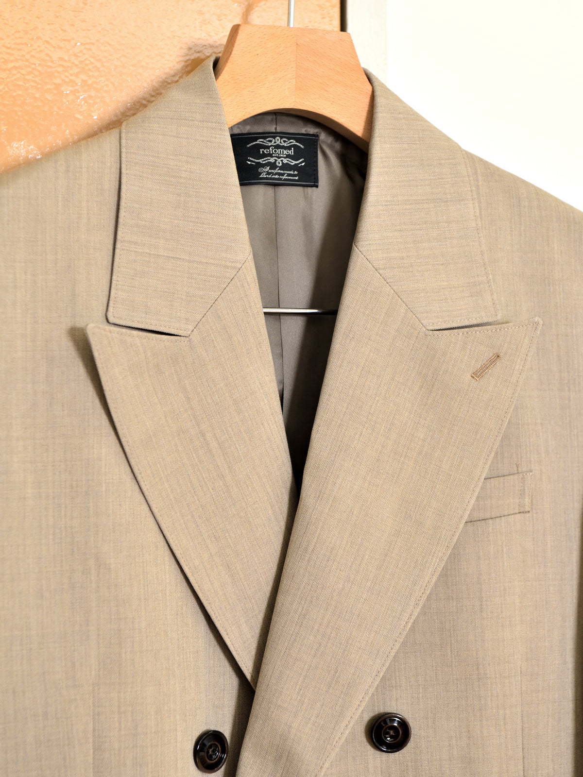 refome リフォメッド Sebiro JACKET REJK-046 NATURAL ナチュラル ウール ジャケット 26FW 日本取り扱い 名古屋 丸の内 セレクトショップ THIRD PLACE サードプレイス