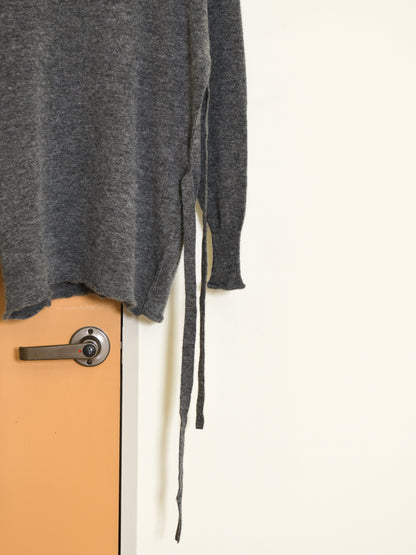 rus ルース KARAMU sweater GRAPHITE RU26AW021B グラファイト チャコール グレー カシミア アルパカ スペイン レディース 26FW 日本取り扱い 名古屋 丸の内 セレクトショップ THIRD PLACE サードプレイス