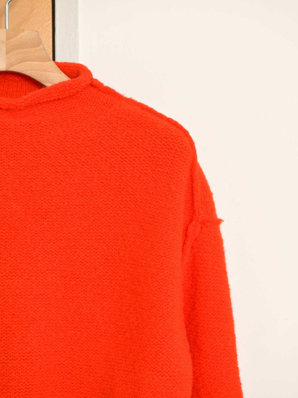 rus ルース FURERU sweater TOMATO RU26AW022C トマト 朱色 オレンジ 赤 メリノウール スペイン レディース 26FW 日本取り扱い 名古屋 丸の内 セレクトショップ THIRD PLACE サードプレイス