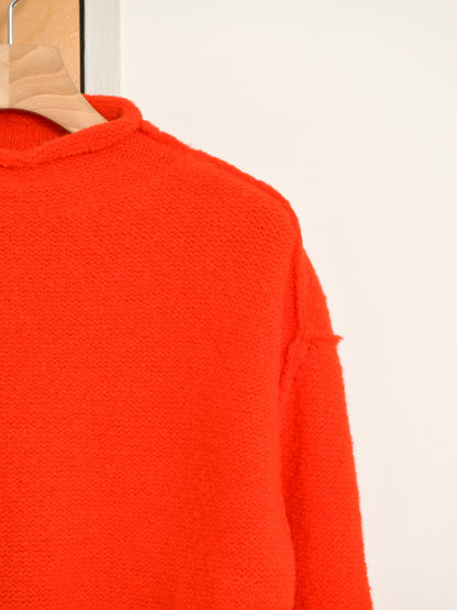 rus ルース FURERU sweater TOMATO RU26AW022C トマト 朱色 オレンジ 赤 メリノウール スペイン レディース 26FW 日本取り扱い 名古屋 丸の内 セレクトショップ THIRD PLACE サードプレイス