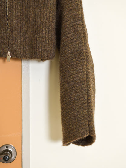 rus ルース HAKO sweater CHOCOLATE RU26AW007A チョコレート ブラウン メリノウール スペイン レディース 26FW 日本取り扱い 名古屋 丸の内 セレクトショップ THIRD PLACE サードプレイス