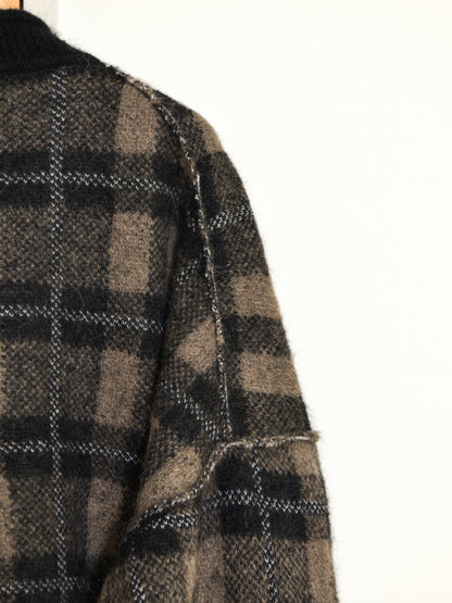rus ルース KOKOCHI sweater BLACK TAUPE RU26AW018A ブラック トープ アルパカ メリノウール スペイン レディース 26FW 日本取り扱い 名古屋 丸の内 セレクトショップ THIRD PLACE サードプレイス