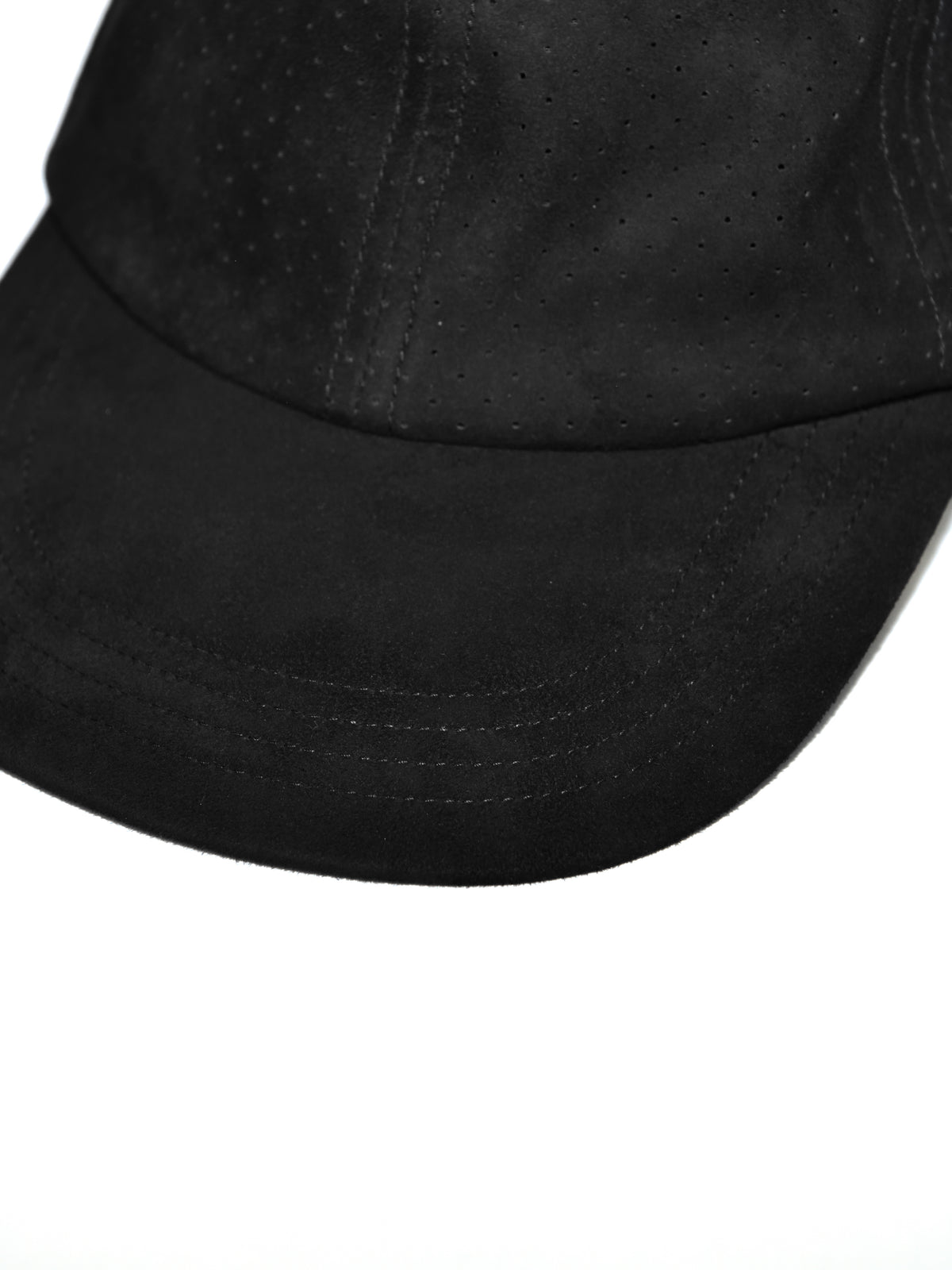COMESANDGOES カムズアンドゴーズ　SEEP SUEDE PUNCHING CAP 301394 スエードキャップ BLACK ブラック 帽子 通販 愛知県 名古屋 丸の内 セレクトショップ THIRD PLACE サードプレイス