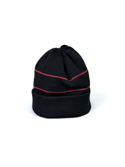 COMESANDGOES カムズアンドゴーズ　2 LINE MERINO WOOL KNIT WINE 301351 スエードキャップ BLACK ブラック 帽子 通販 愛知県 名古屋 丸の内 セレクトショップ THIRD PLACE サードプレイス