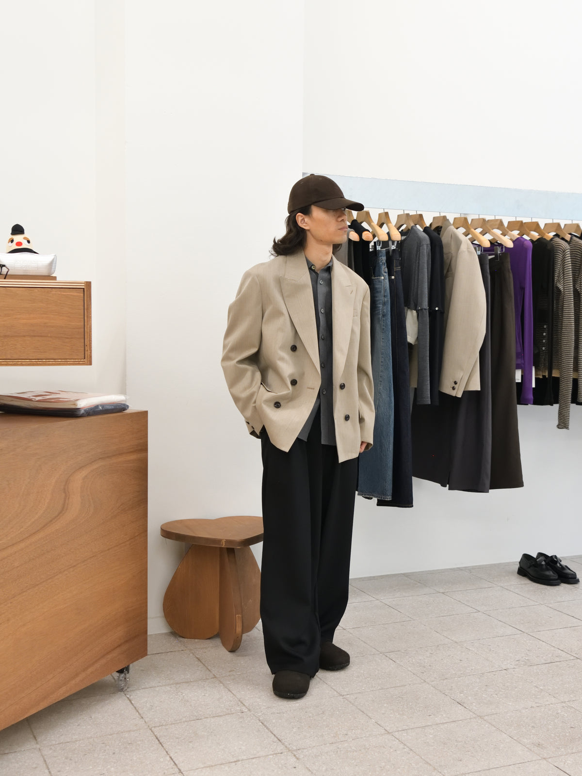 refome リフォメッド Sebiro JACKET REJK-046 NATURAL ナチュラル ウール ジャケット 26FW 日本取り扱い 名古屋 丸の内 セレクトショップ THIRD PLACE サードプレイス