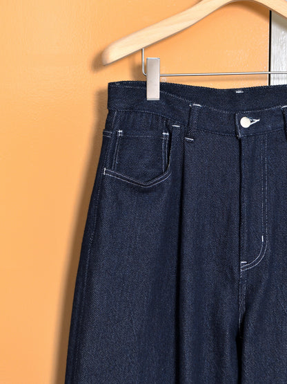 WELCOME-RAIN for THIRD PLACE "5Pocket Denim (ONE WASH)" 別注 デニム アイボリー BLACK ブラック インディゴ INDIGO ONE WASH 新色 ウェルカムレイン日本 名古屋 丸の内 セレクトショップ THIRD PLACE サードプレイス 春夏秋冬