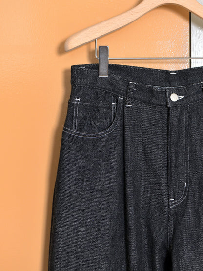 WELCOME-RAIN for THIRD PLACE "5Pocket Denim (ONE WASH)" 別注 デニム アイボリー BLACK ブラック インディゴ INDIGO ONE WASH 新色 ウェルカムレイン日本 名古屋 丸の内 セレクトショップ THIRD PLACE サードプレイス 春夏秋冬