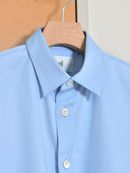 WELL ウェル WT26XX04 BLUE ブルー サックス シャツ Shirt 26AW 愛知県 名古屋 丸の内 セレクトショップ THIRD PLACE サードプレイス