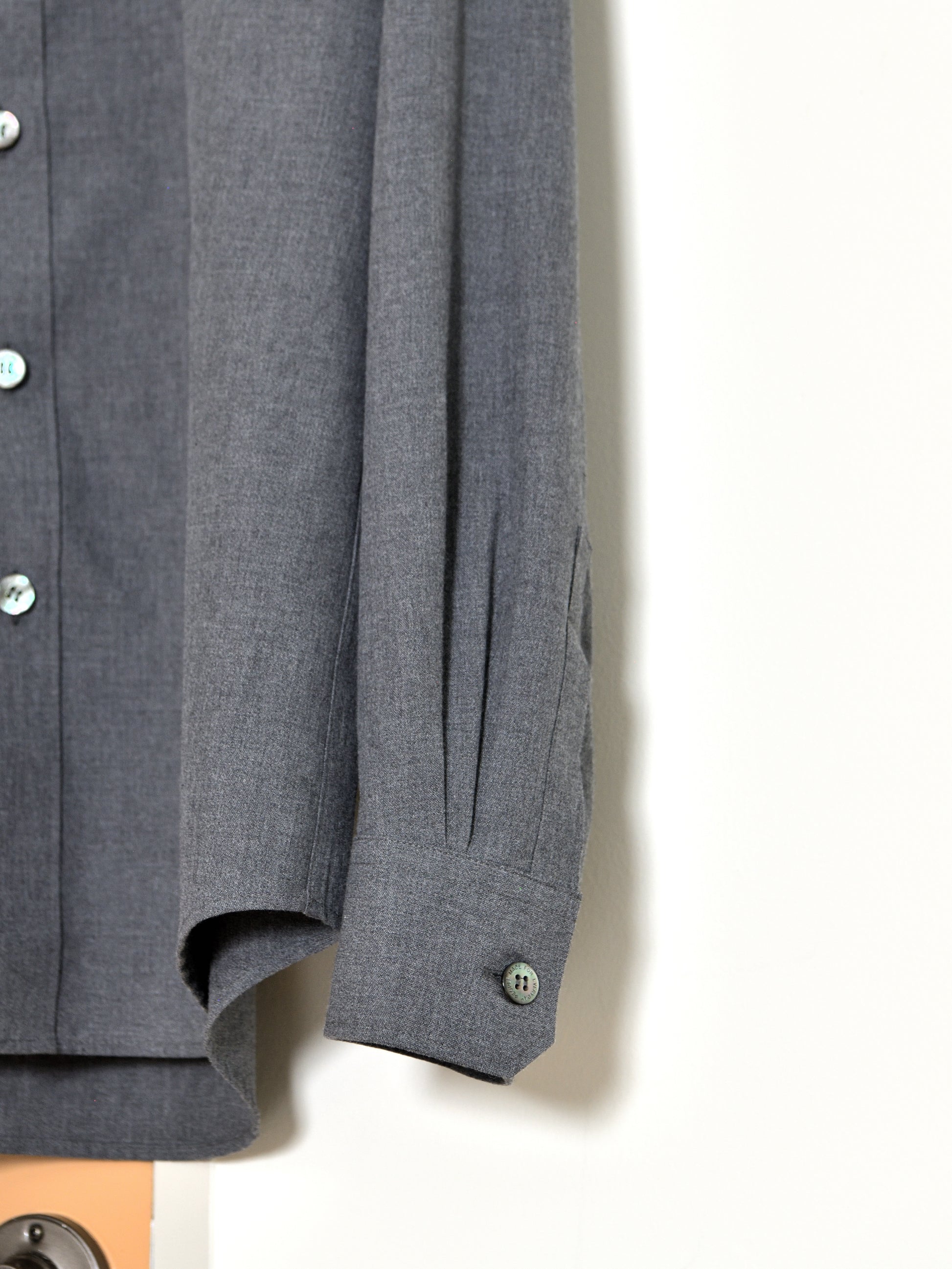 WELL ウェル WT26XX04 グレー チャコール GRAY CHARCOAL シャツ Shirt 26AW 愛知県 名古屋 丸の内 セレクトショップ THIRD PLACE サードプレイス