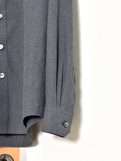 WELL ウェル WT26XX04 グレー チャコール GRAY CHARCOAL シャツ Shirt 26AW 愛知県 名古屋 丸の内 セレクトショップ THIRD PLACE サードプレイス