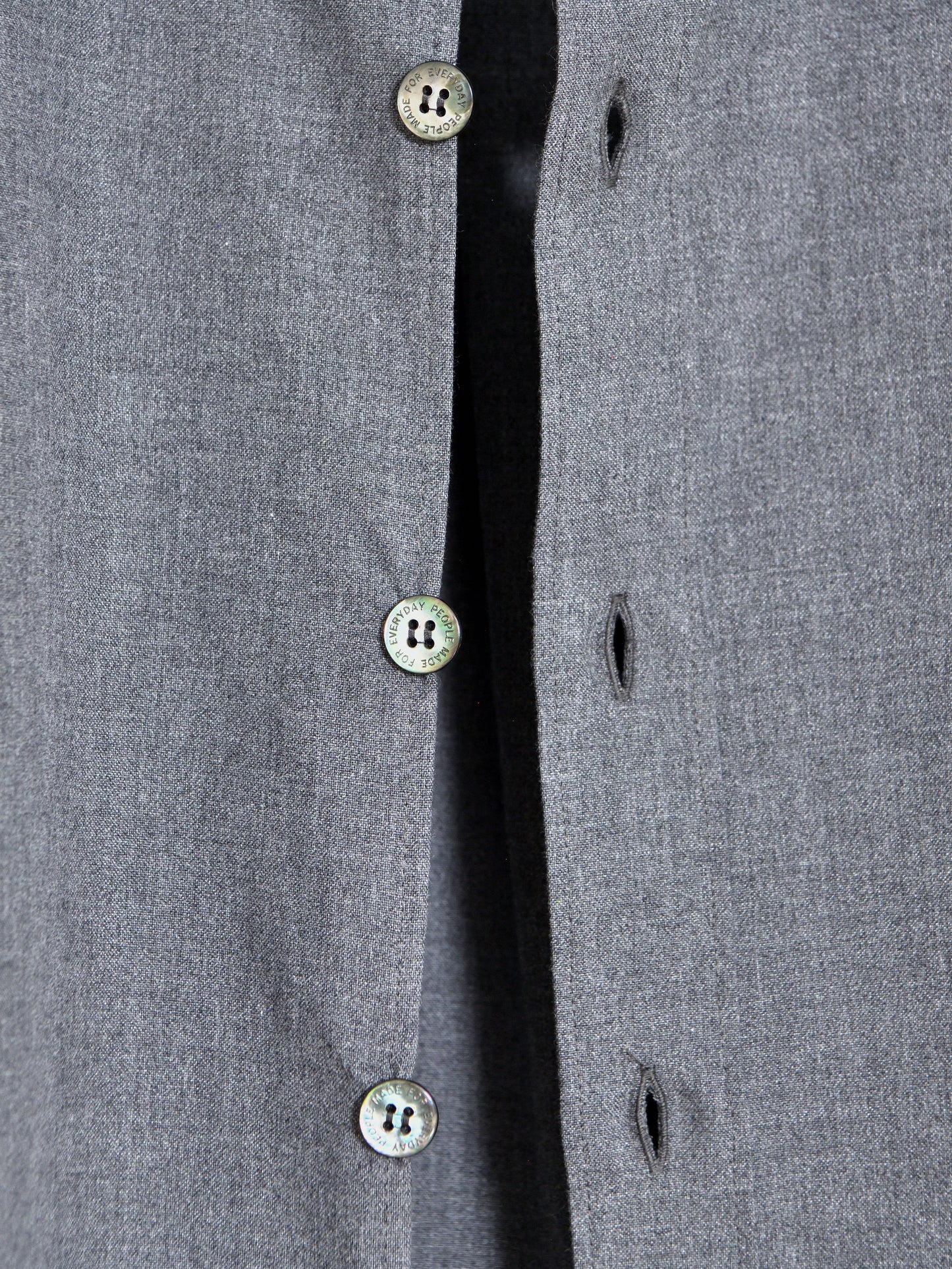 WELL ウェル WT26XX04 グレー チャコール GRAY CHARCOAL シャツ Shirt 26AW 愛知県 名古屋 丸の内 セレクトショップ THIRD PLACE サードプレイス
