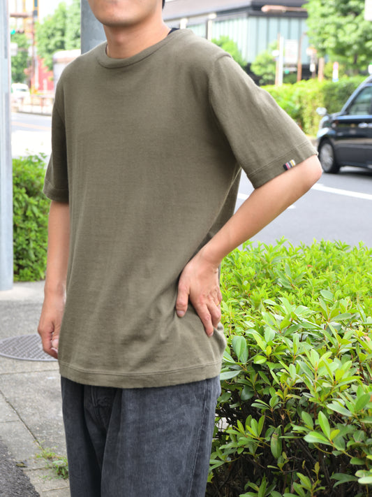 extreme cashmere エクストリームカシミヤ james n.394 ARMY オリーブ カシミヤ コットン ユニセックス オランダ 26SS 日本取り扱い 名古屋 丸の内 セレクトショップ THIRD PLACE サードプレイス