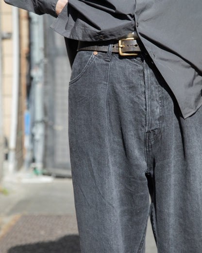 HERILL ヘリル Linen Denim 4PK 26-030-HL-8090-10 26SS ブラックデニム  リネン  愛知県 名古屋 丸の内 セレクトショップ THIRD PLACE サードプレイス