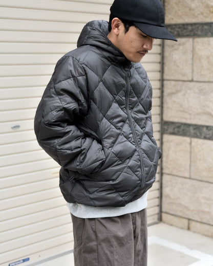 HIKING PATROL "BASE LT DOWN HOODED JACKET(BLACK)"