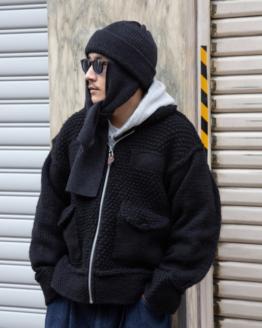 COMESANDGOES カムズアンドゴーズ　WOOL STANDARD KNIT(マフラー付き) 帽子 通販 愛知県 名古屋 丸の内 セレクトショップ THIRD PLACE サードプレイス