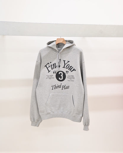 HELS ヘルス 別注 解釈 スウェット パーカー名古屋 丸の内 セレクトショップ THIRD PLACE サードプレイス