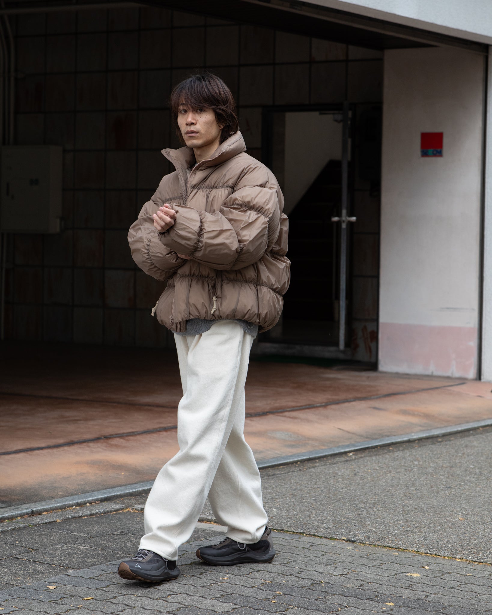 WELCOME-RAIN for THIRD PLACE "5Pocket Denim (IVORY)" 別注 デニム アイボリー ECRU ウェルカムレイン日本 名古屋 丸の内 セレクトショップ THIRD PLACE サードプレイス