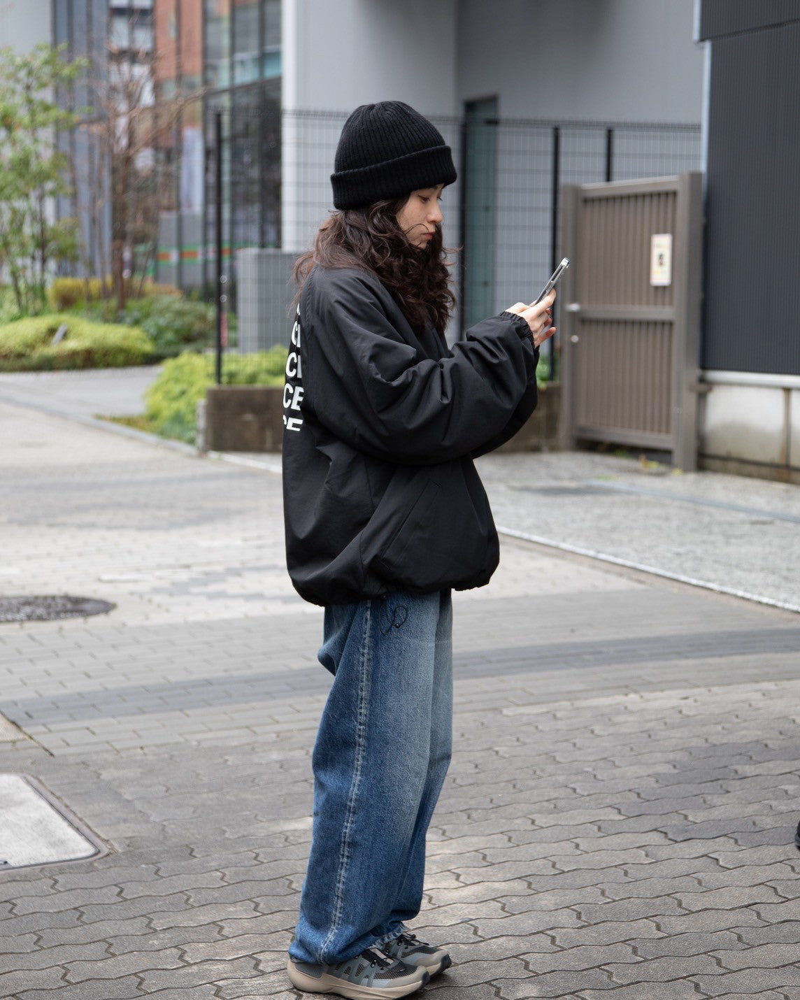 ISNESS MUSIC イズネスミュージック イズネス 別注 リバーシブル ナイロン フリースジャケット 日本 名古屋 丸の内 セレクトショップ THIRD PLACE サードプレイス