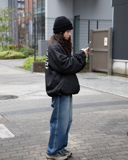 ISNESS MUSIC イズネスミュージック イズネス 別注 リバーシブル ナイロン フリースジャケット 日本 名古屋 丸の内 セレクトショップ THIRD PLACE サードプレイス