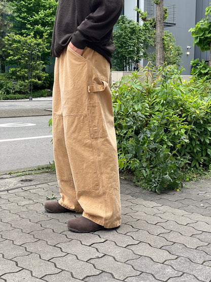 CAMIEL FORTGENS カミエルフォートヘンス TOPLESS OVERALLS CF21.06.05.01 キャンバス ダックジャケット カバーオール  サンド ベージュ カーハート アメリカ オランダ 26ss 春夏 日本取り扱い 名古屋 丸の内 セレクトショップ THIRD PLACE サードプレイス