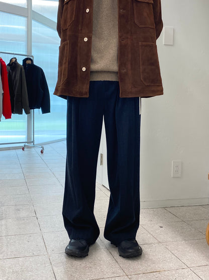 ISSUETHINGS イシューシングス 26b/118-w-00 別注 スラックス BLACK ウール 26AW 愛知県 名古屋 丸の内 ユニセックス セレクトショップ THIRD PLACE サードプレイス
