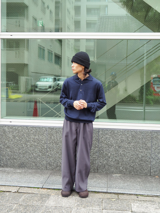TOZAOU トザオウ Doorman Pants C.GRAY グレー チャコール TOZ-26AW-PA0002 トラウザー パンツ スラックス ポリエステル イージーケア ドアマンパンツ 26AW 愛知県 名古屋 丸の内 セレクトショップ THIRD PLACE サードプレイスト